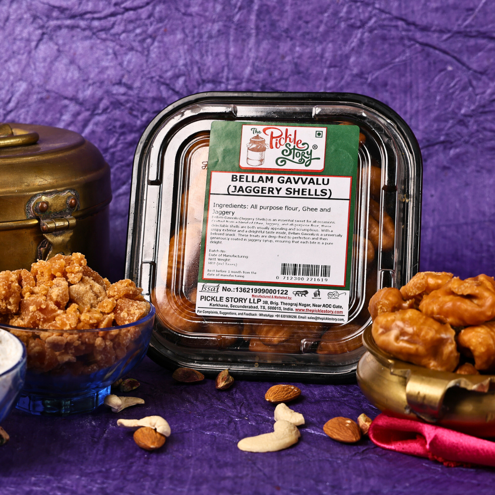 Jaggery Sweet Shells – Bellam Gavallu