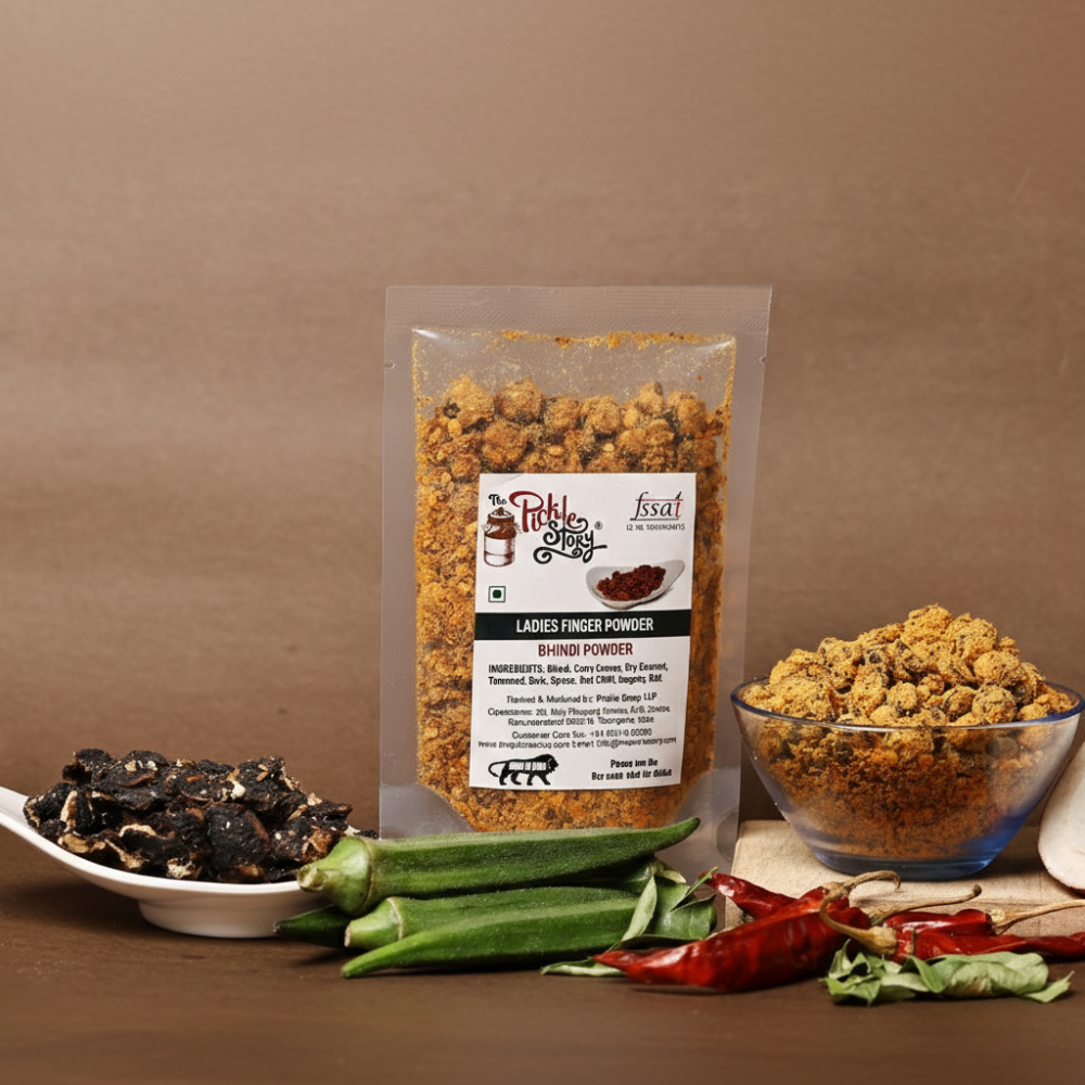 Crispy Bhindi (Okra) Masala Podi – Stir-Fry Seasoning & Nutritious Side