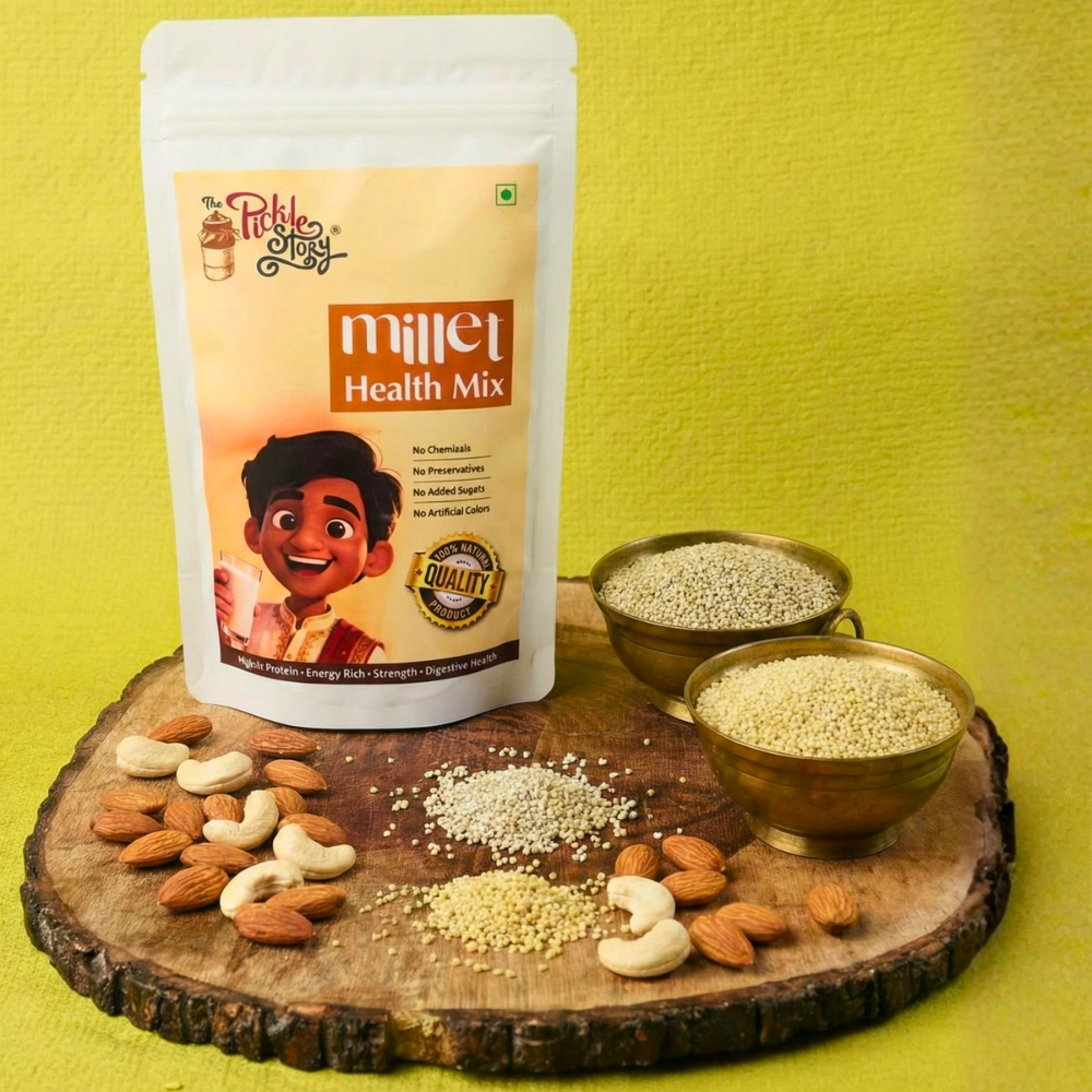 Millet Health Mix โ High-Protein & Growth Support | No Added Sugar & Preservative-Free