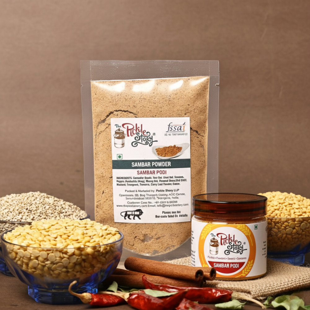 Traditional Sambar Podi – Aromatic Hand-Roasted Spice Blend
